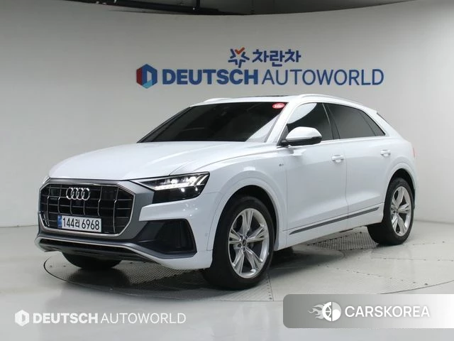 Audi Q8 (4M) 2023 Белый из Кореи