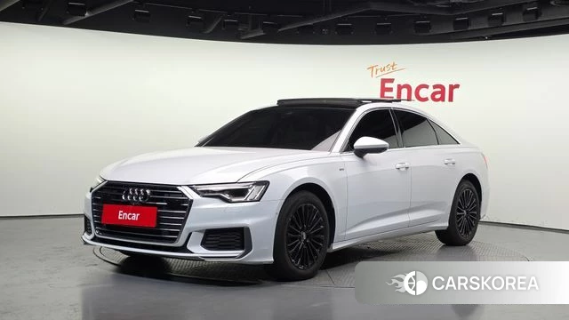 Audi A6 (C8) 2020 Белый из Кореи