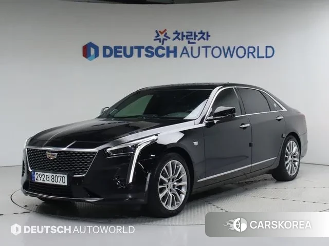 Cadillac CT6 2019 Черный из Кореи