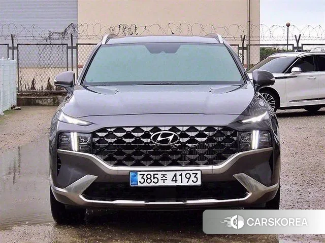 Hyundai The New Santa Fe 2023 Серый из Кореи