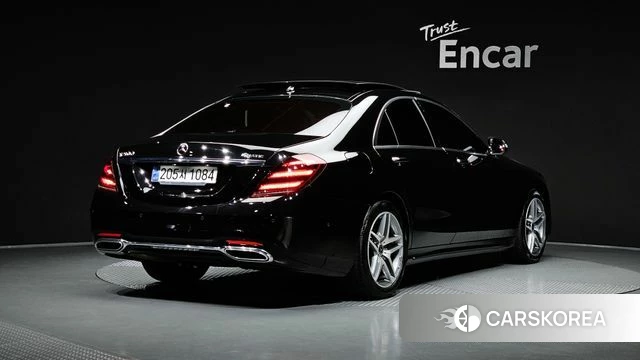 Mercedes-Benz S-Class W222 2020 Черный из Кореи