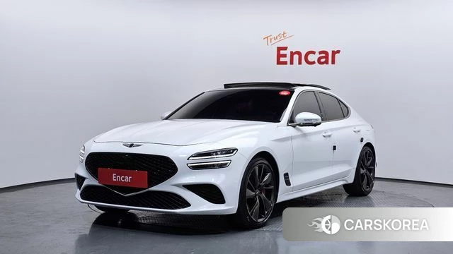 Genesis The New G70 2021 Белый из Кореи