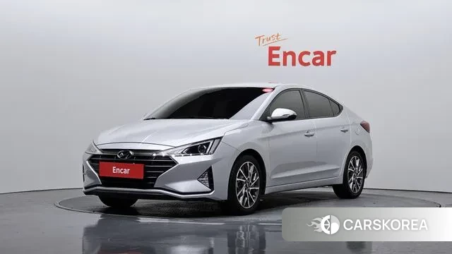 Hyundai The New Avante AD 2018 Серебристо-серый из Кореи