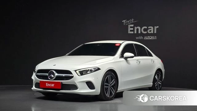 Mercedes-Benz A-Class W177 2022 Белый из Кореи