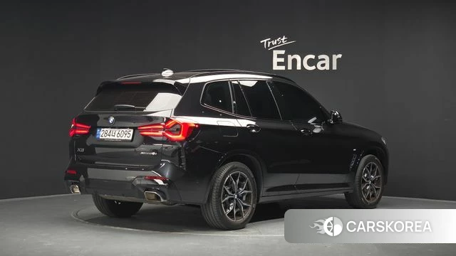 BMW X3 (G01) 2022 Черный из Кореи