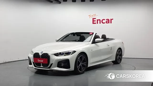 BMW 4 Series (G22) 2022 Белый из Кореи