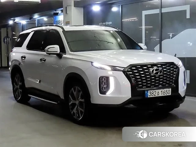 Hyundai Palisade 2022 Белый из Кореи