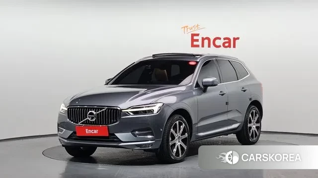 Volvo XC60 second Generation 2020 Серебристо-серый из Кореи