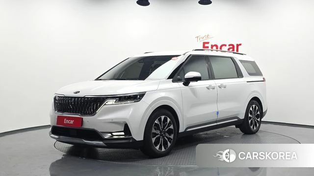 Kia Carnival 4th generation 2021 Белый из Кореи