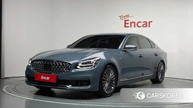 Kia More K9 2018 Небесно-голубой из Кореи