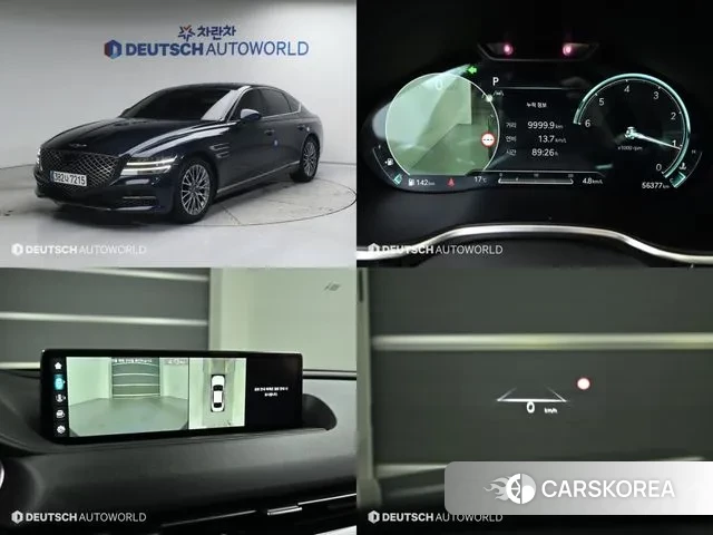 Genesis G80 (RG3) 2021 Синий из Кореи