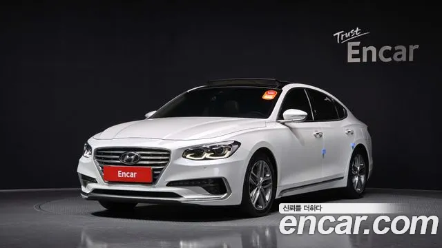 Hyundai Grandeur IG 2018 Белый из Кореи