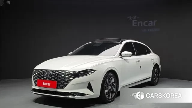 Hyundai The New Grandeur IG Hybrid 2022 Белый из Кореи
