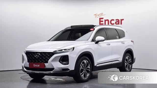Hyundai Santa Fe TM 2019 Белый из Кореи