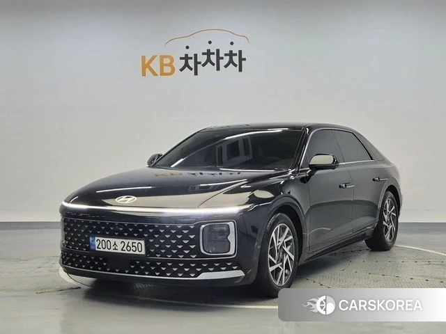 Hyundai Grandeur (GN7) 2023 Черный из Кореи