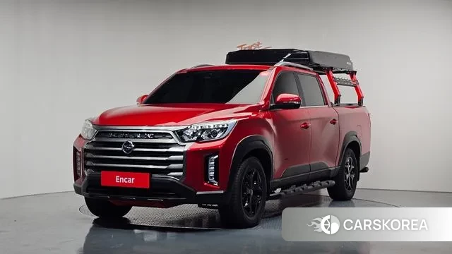 Ssangyong The New Rexton Sports Cannes 2022 Красный из Кореи