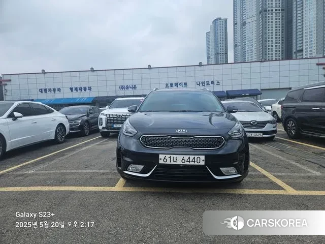 Kia Niro 2018 Синий из Кореи