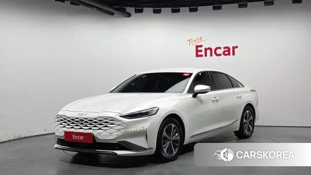 Kia K8 Hybrid 2022 Белый из Кореи