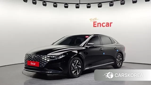 Hyundai The New Grandeur IG Hybrid 2020 Черный из Кореи