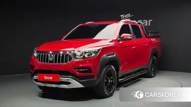 Ssangyong Rexton Sports Cannes 2020 Красный из Кореи