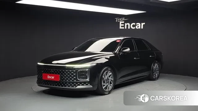 Hyundai Grandeur (GN7) 2023 Черный из Кореи