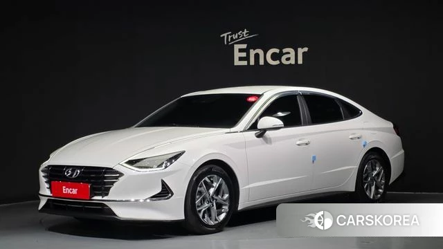 Hyundai Sonata (DN8) 2022 Белый из Кореи