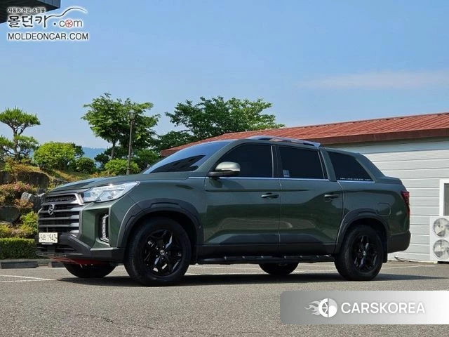 Ssangyong The New Rexton Sport 2021 Темно-зеленый из Кореи