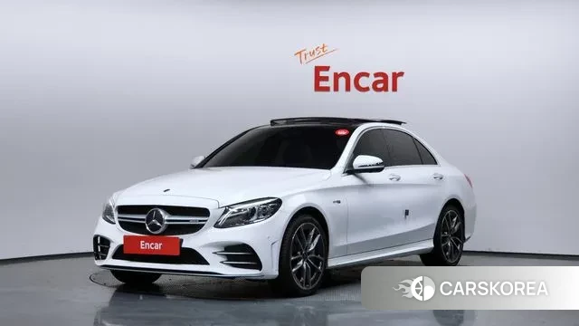 Mercedes-Benz C-Class W205 2020 Белый из Кореи