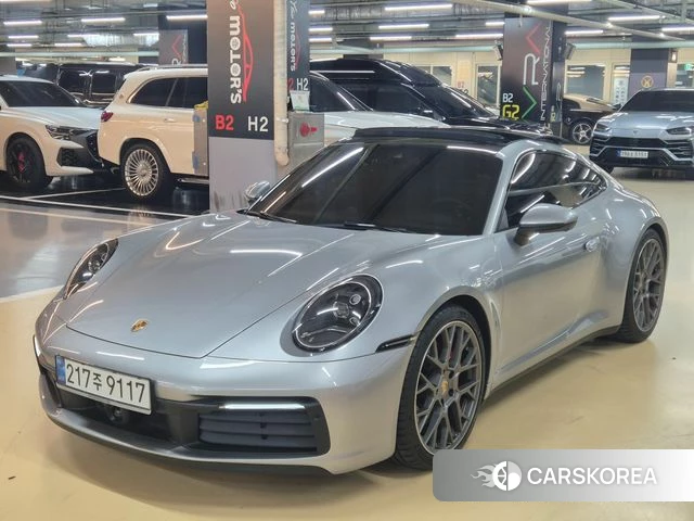 Porsche 911(992) 2024 Серебряный из Кореи