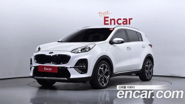 Kia Sportage The Bold 2021 Белый из Кореи