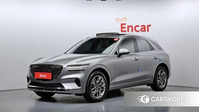 Genesis GV70 2021 Серебристо-серый из Кореи