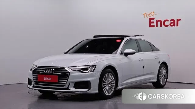 Audi A6 (C8) 2020 Белый из Кореи