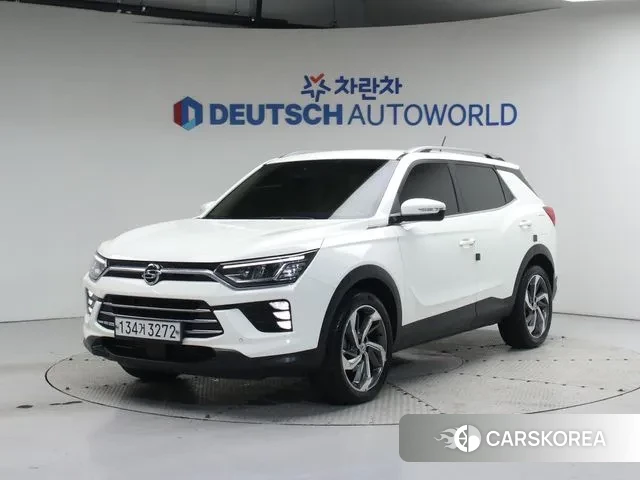 Ssangyong Beautiful Korando 2020 Жемчужный цвет из Кореи