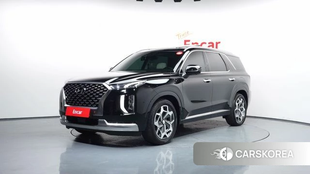 Hyundai Palisade 2021 Черный из Кореи