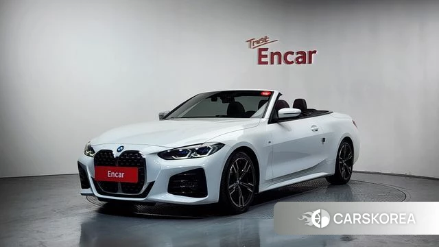 BMW 4 Series (G22) 2022 Белый из Кореи