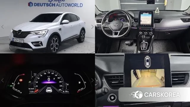 Renault Korea (Samsung) XM3 2022 Белый из Кореи