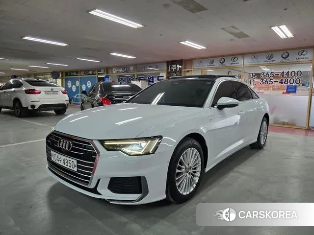Audi A6 (C8) 2020 Белый из Кореи