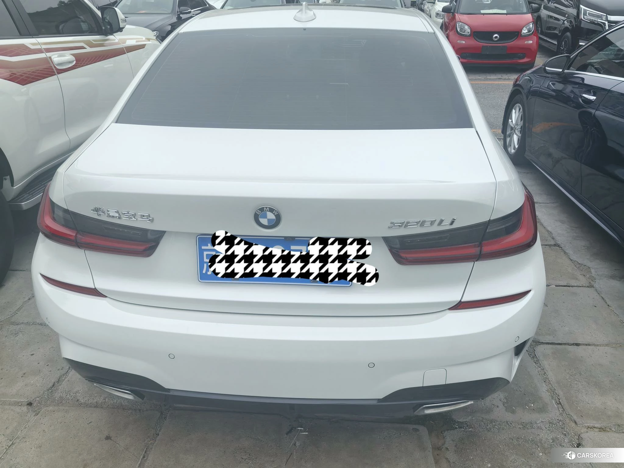 BMW 3 series 2021 Белый из Китая