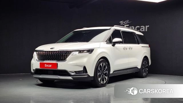 Kia Carnival 4th generation 2021 Белый из Кореи
