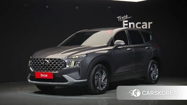 Hyundai The New Santa Fe 2022 Серый из Кореи