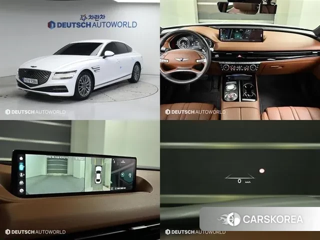 Genesis G80 (RG3) 2022 Белый из Кореи