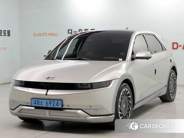 Hyundai Ionic 5 2022 Серебристо-серый из Кореи