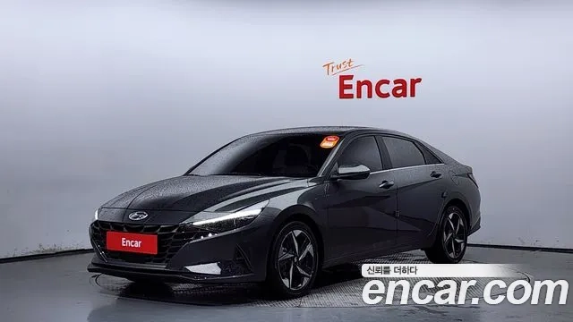 Hyundai Avante (CN7) 2022 Серый из Кореи