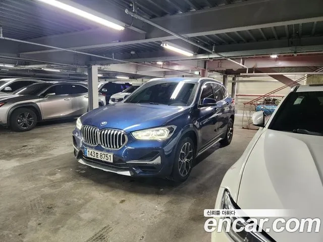 BMW X1 (F48) 2021 Синий из Кореи