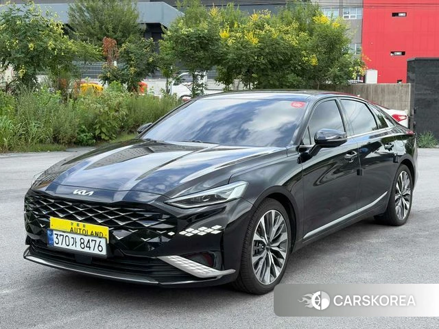 Kia K8 2021 Черный из Кореи