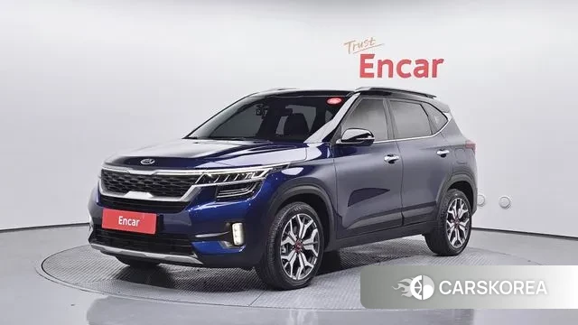 Kia Seltos 2020 Синий из Кореи
