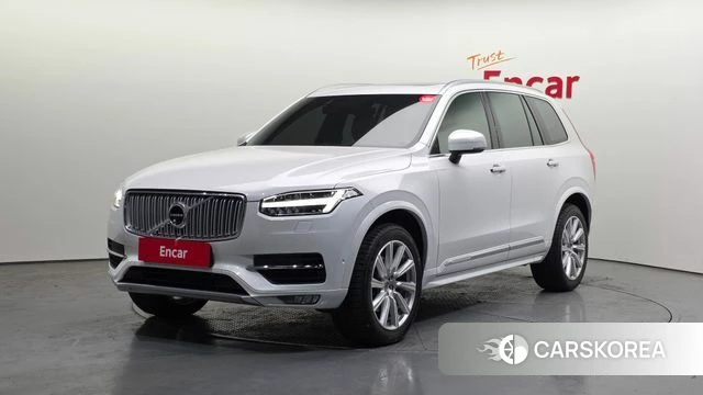 Volvo XC90 second Generation 2019 Белый из Кореи