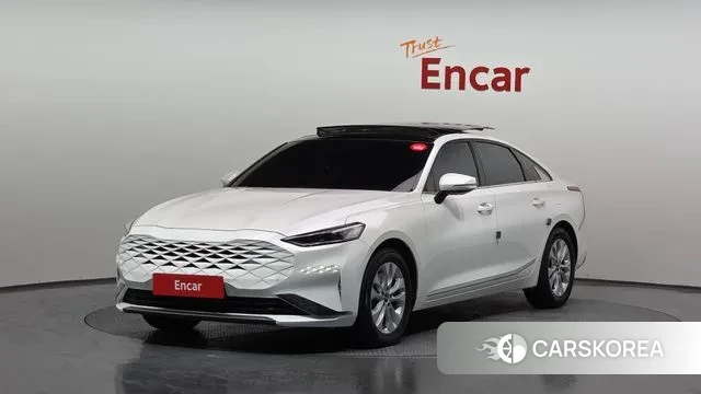 Kia K8 2021 Белый из Кореи