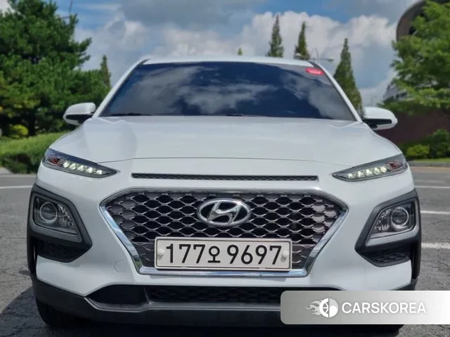 Hyundai Kona Hybrid 2020 Белый из Кореи