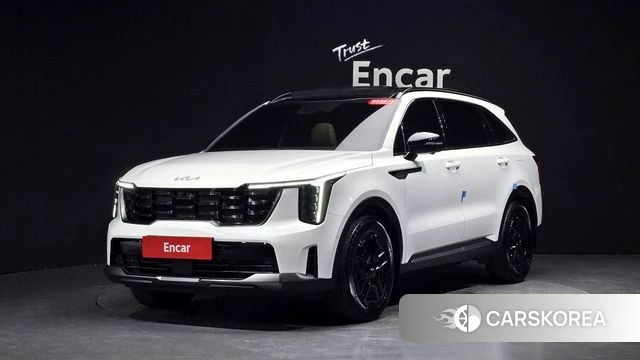 Kia The New Sorento 4th Generation 2024 Белый из Кореи